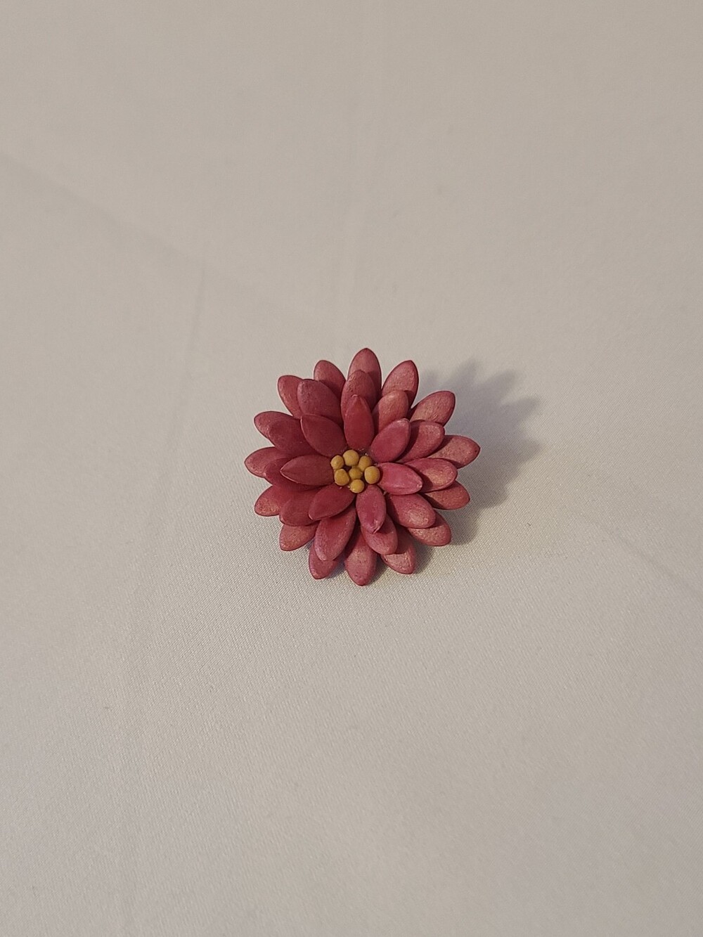 Small Pink Flower Pin